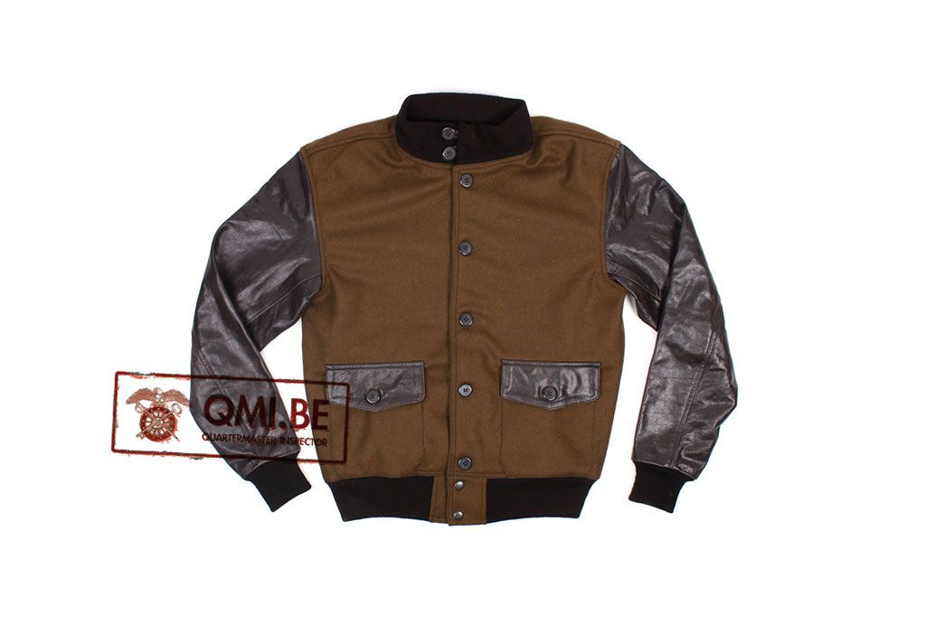 Type A-1 Flight Instructor Jacket (Wool / leather)