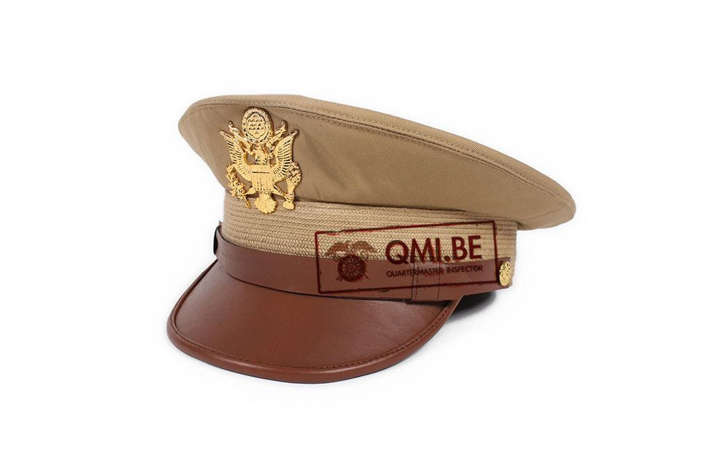 Visor hat, officer's Khaki (Deluxe version)