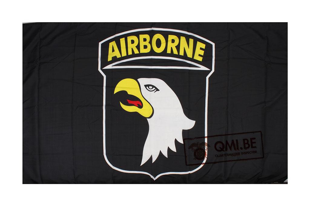 Flag, 101st Airborne Div. (Black)