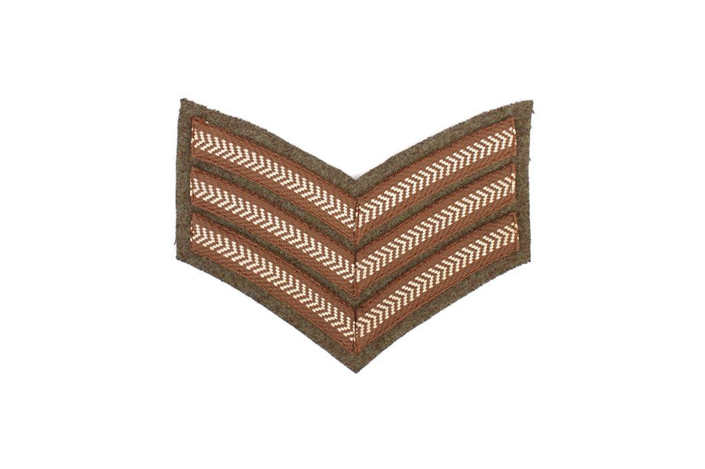 British Sergeant Rank Stripes