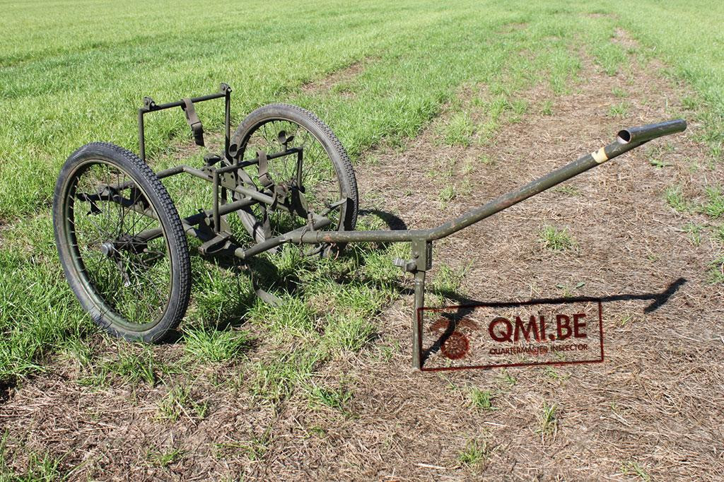 German Handcart, telephone wire