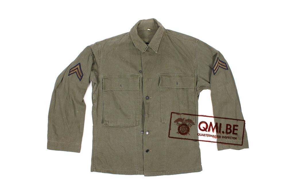 US WW2 HBT jacket, 36R (8)