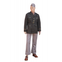 Men's Officers Chocolate Class “A” jacket (De Brabander Mfg. Co.)