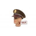 Visor hat, officer's OD