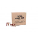 Partial Dinner Unit, menu #4