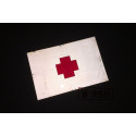 Sign, Reflective, Red Cross, (60 x 40 cm.)