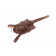 Shovel carrier, strap type (brown)